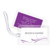 Elegant Flourish Luggage Tags Image 7 of 7